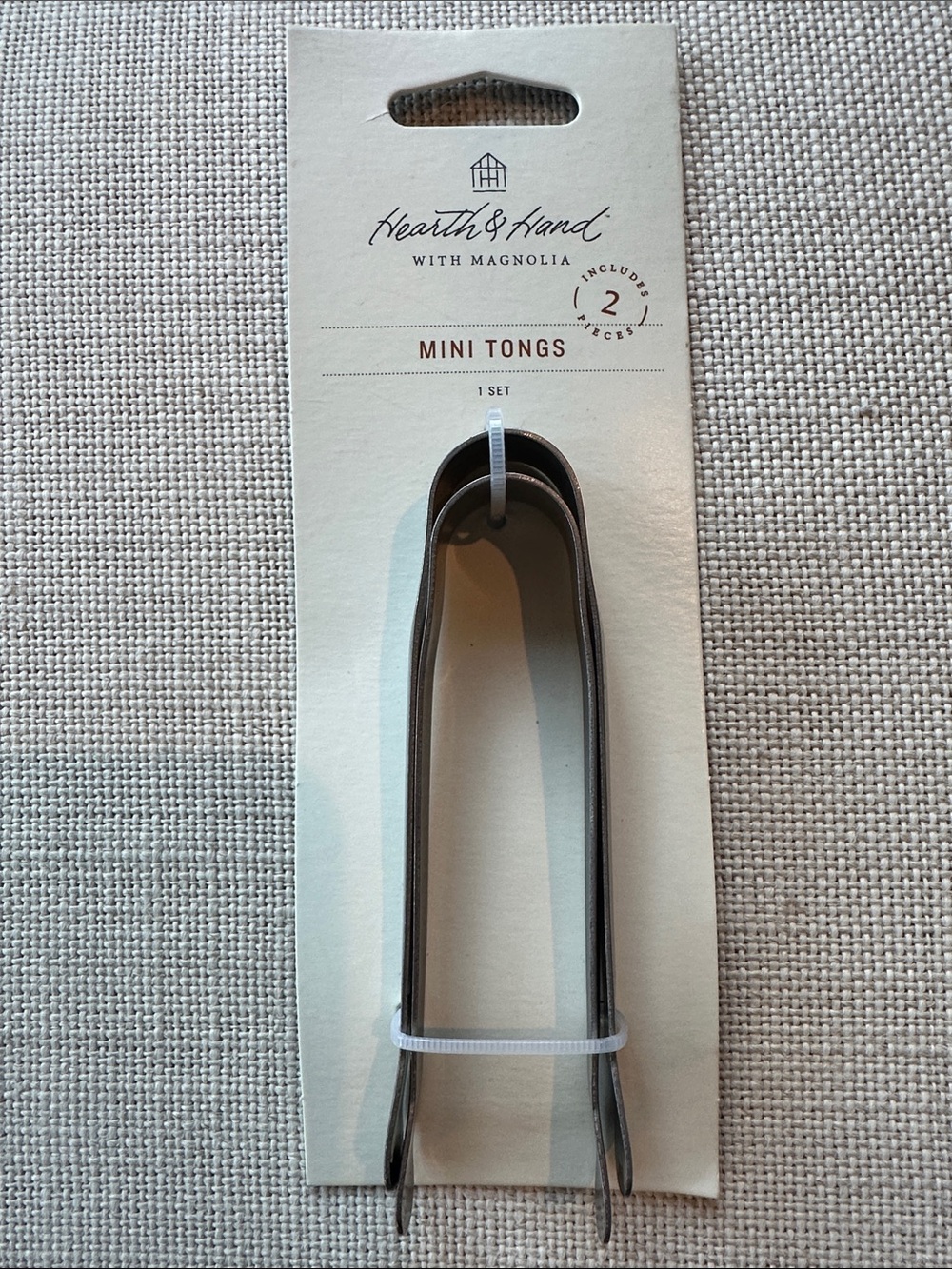 Hearth & Hand with Magnolia Mini Tongs Set of 2